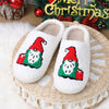 Lindos dibujos animados de Papá Noel Zapatillas para el hogar Pareja Piso interior Dormitorio Zapatilla Navidad Lindos dibujos animados de Papá Noel Zapatillas para el hogar Pareja Piso interior Dormitorio Zapatilla Navidad Zapatos cálidos Mujeres Hombres