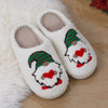 Lindos dibujos animados de Papá Noel Zapatillas para el hogar Pareja Piso interior Dormitorio Zapatilla Navidad Lindos dibujos animados de Papá Noel Zapatillas para el hogar Pareja Piso interior Dormitorio Zapatilla Navidad Zapatos cálidos Mujeres Hombres