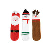 Child Christmas Socks Winter No-shedding Cute Elk Elk Santa Claus Snowman Sleeping Floor Coral Fleece Socks